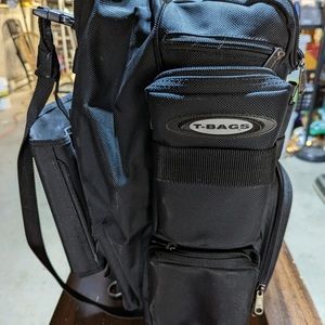 T bag motorcycle luggage bag and smaller duffle bag